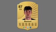 Alessandro Bastoni can be a reliable option for sending in long balls forward (Image via EA Sports)